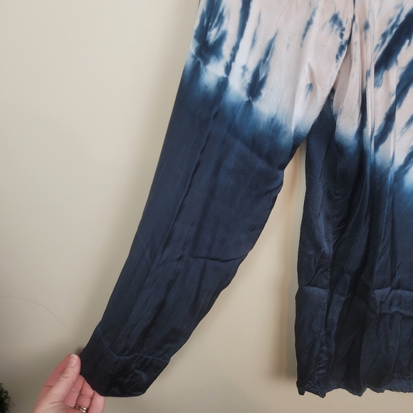 Young Fabulous and Broke Susan Tie Dye Sarin Feel Button Down Shirt size M - Picture 4 of 7